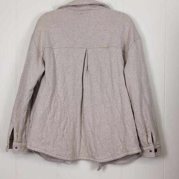 Spiritual Gangster wave Quilted Shacket Large - Picture 8 of 10